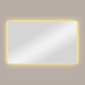 60 X 36 Led Mirror For Bathroom, Led Vanity Mirror, Adjustable 3 Color, Dimmable Vanity Mirror With Lights, Anti Fog, Touch Control Wall Mounted Bathroom Mirror,Vertical Natural Modern Glass