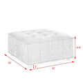 L Shape Modular Sectional Sofa, Diy Combination, Chenille White Chenille Wood Tight Back Eucalyptus Square Arms Foam Chenille 4 Seat