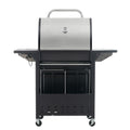 Propane Grill 4 Burner Barbecue Grill Stainless Steel Gas Grill With Side Burner, 46,500 Btu Outdoor Cooking, Patio, Garden Barbecue Grill, Black And Silver Silver Stainless Steel