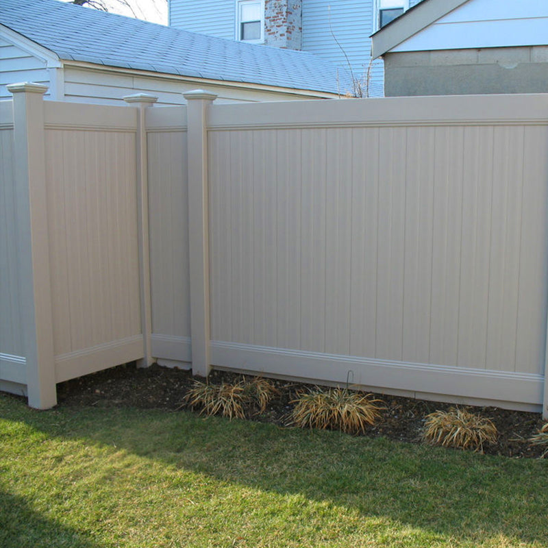 2 Pcs X Privacy Fence Panels6Ft.H X 6Ft.W White Vinyl Fence Set Of 2 Pcs White Vinyl