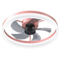 Ceiling Fans With Lights Dimmable Led Embedded Installation Of Thin Modern Ceiling Fans Pink Pink Modern Abs