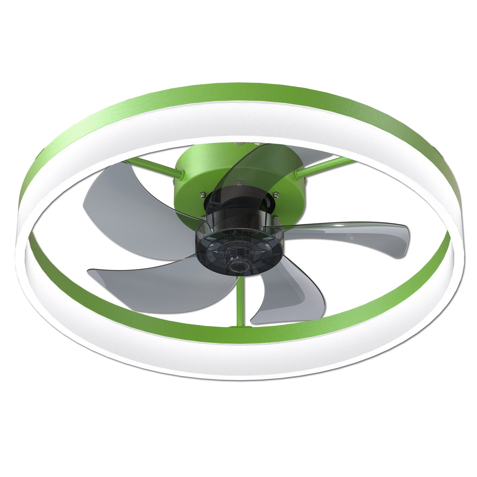 Ceiling Fans With Lights Dimmable Led Embedded Installation Of Thin Modern Ceiling Fans Green Green Modern Abs