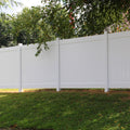 2 Pcs X Privacy Fence Panels6Ft.H X 6Ft.W White Vinyl Fence Set Of 2 Pcs White Vinyl