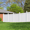 2 Pcs X Privacy Fence Panels6Ft.H X 6Ft.W White Vinyl Fence Set Of 2 Pcs White Vinyl