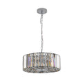 Modern Crystal Chandelier For Living Room Round Cristal Lamp Luxury Home Decor Light Fixture Transparent Modern Crystal