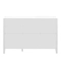 Featured Three Door Storage Cabinet With Metal Handles, Suitable For Corridors, Entrances, Living Rooms, And Study Rooms 1 2 Shelves White Primary Living Space Shelves Included American Design Mdf