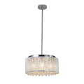 Modern Crystal Chandelier For Living Room Round Cristal Lamp Luxury Home Decor Light Fixture Transparent Modern Crystal