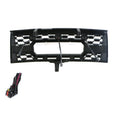 Front Grill For 3Rd Gen 1996 1997 1998 1999 2000 2001 2002 Toyota 4Runner Trd Pro Aftermarket Grill Replacement All Models With 3 Led Lights And Letters Matt Black Abs Abs