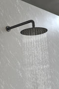 Matte Black Wall Mount 2 Way Valve Shower Faucet: 10