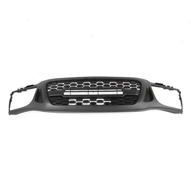 Grill For 2001 2004 Toyota Tacoma Trd Aftermarket Grill Replacement W Letters Matt Black Abs Abs