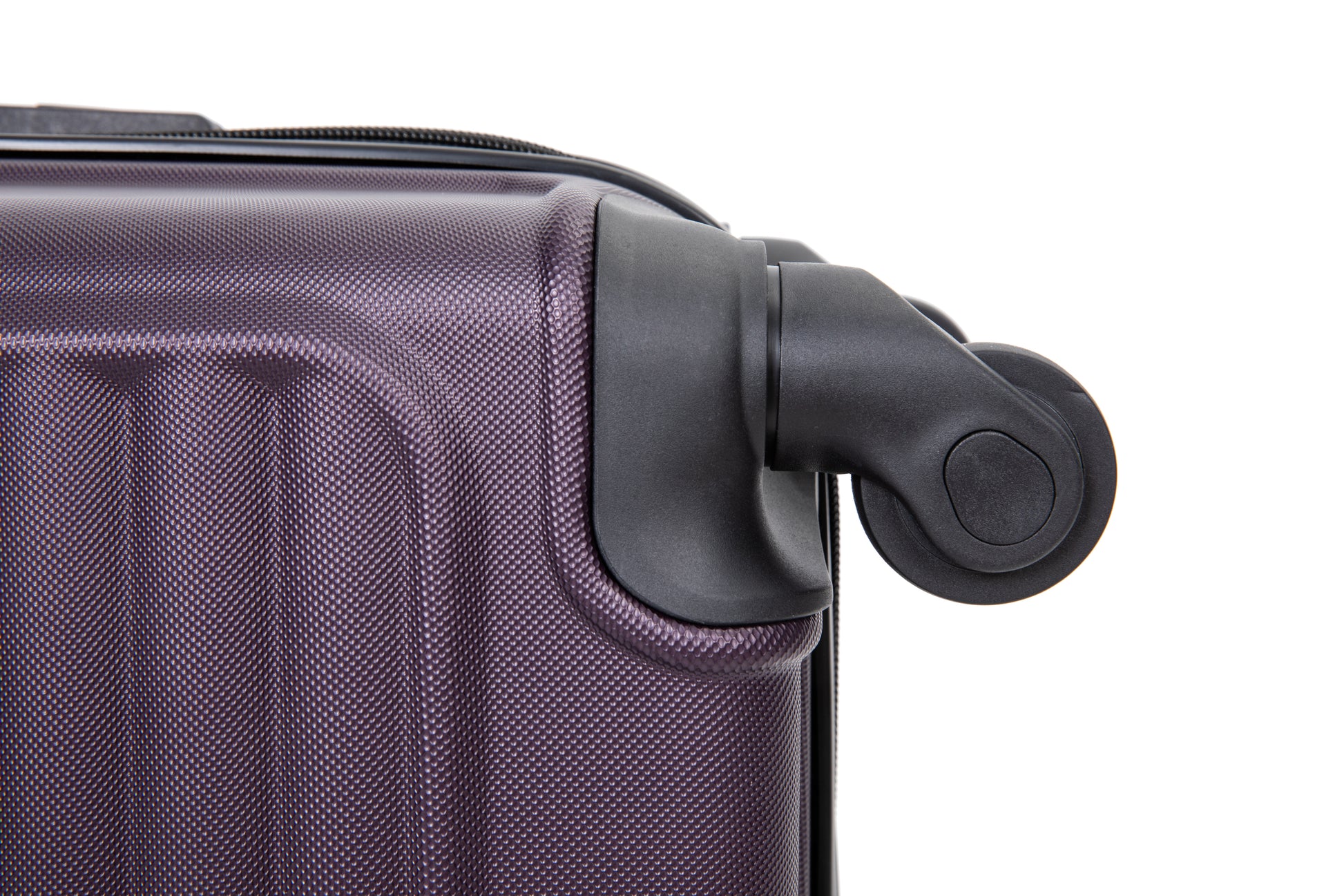 20" Carry On Luggage Lightweight Suitcase, Spinner Wheels, Purple Purple Abs