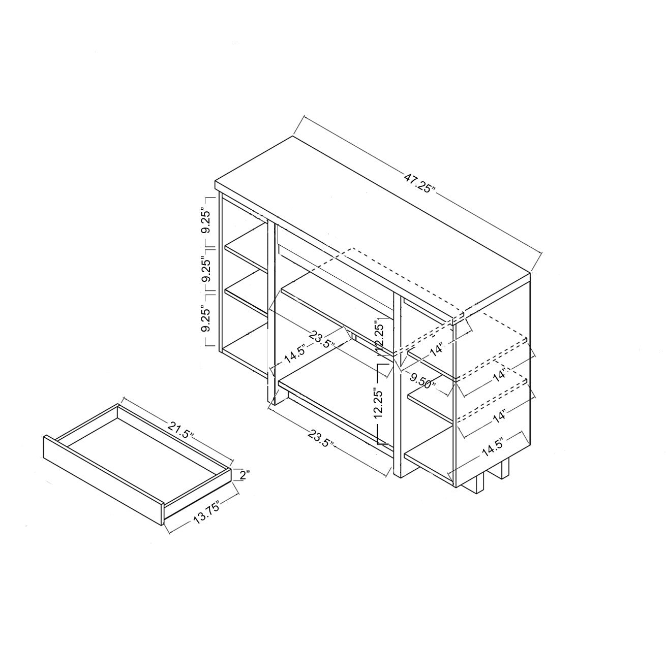 Four Door Cabinet, Home, Kitchen Cabinet With Six Shelves In Faux Marble Grey & Red Cocoa Espresso Particle Board