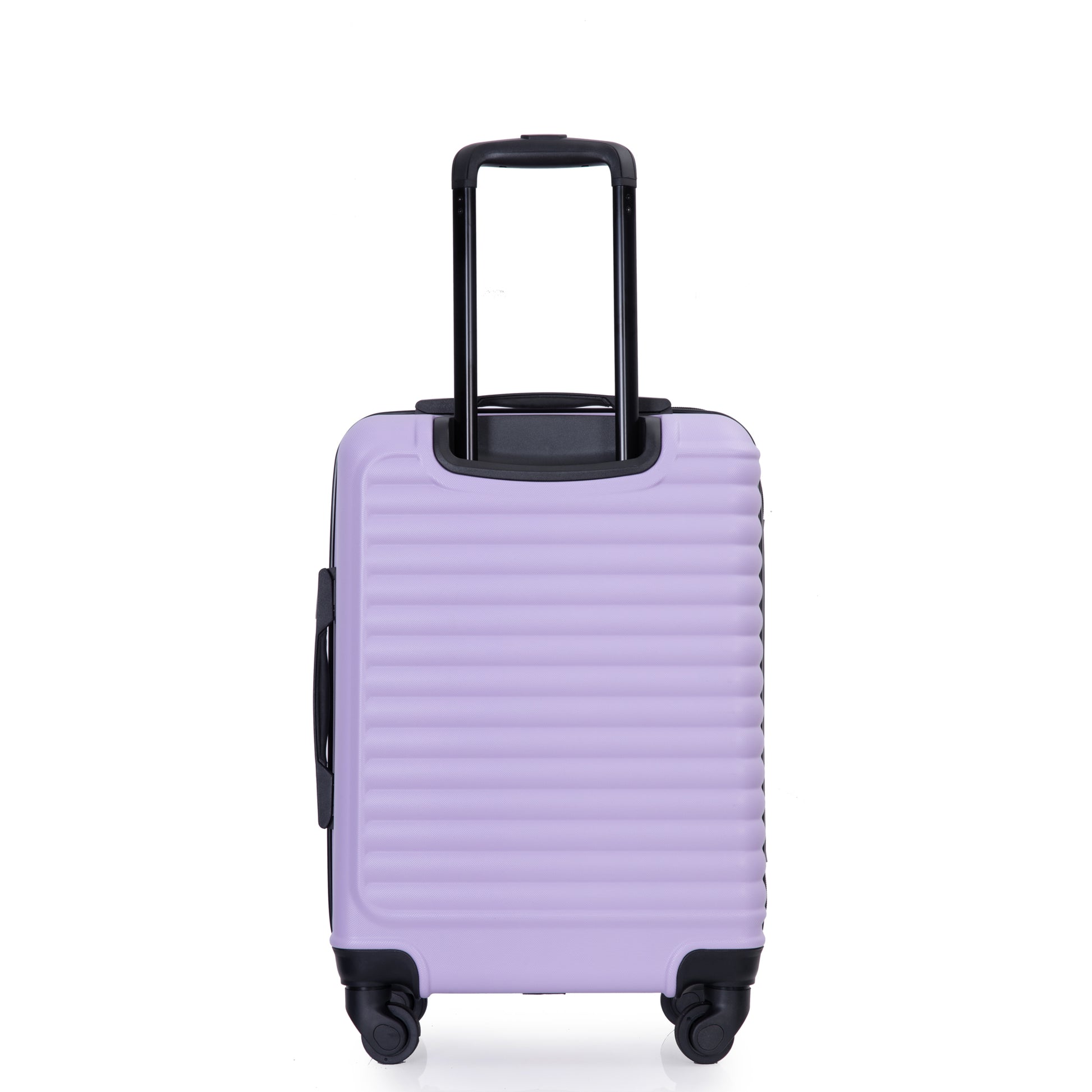 20" Carry On Luggage Lightweight Suitcase, Spinner Wheels, Lavender Purple Lavender Purple Abs