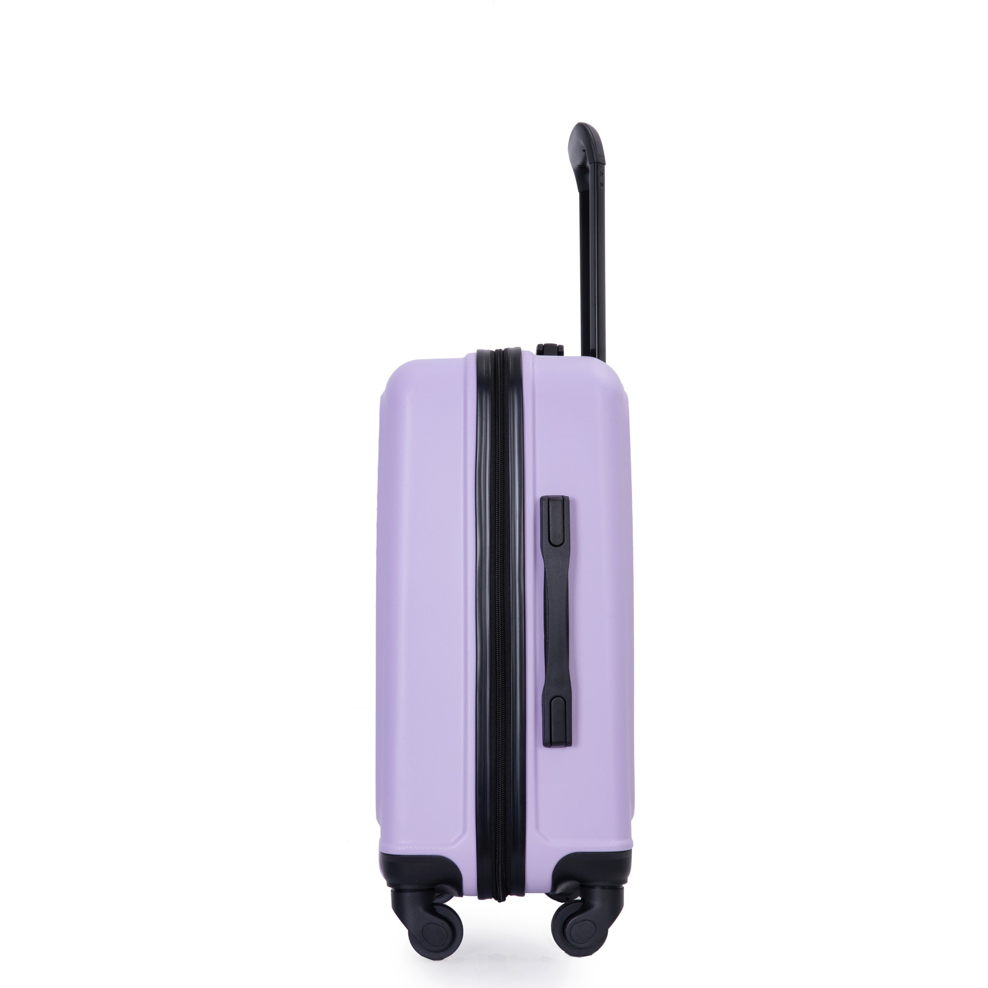 20" Carry On Luggage Lightweight Suitcase, Spinner Wheels, Lavender Purple Lavender Purple Abs