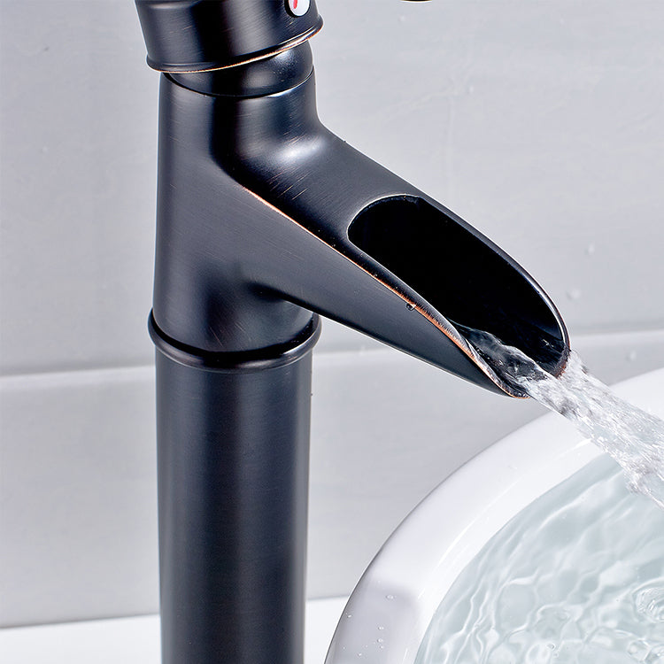 Modern Contemporary Orb Bathroom Ceramic Hot Cold Water Mixer Tap Faucet Mixer Basin Faucet,Metered Faucets Bathroom Handleless Elongated One Oil Rubbed Bronze Side Sprayer Deck Mounted Cartridge Valve Single Hole Faucets Bronze Classic 1 Hole Faucets