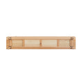 North America A Grade Solid Beech Tv Cabinet With Chinese Changhong Glass Doors, Two Drawer Storage Space Tv Standing Natural Wood Primary Living Space 70 Inches 70 79 Inches European,Modern Beech 70 Inches Wood Wood Glass