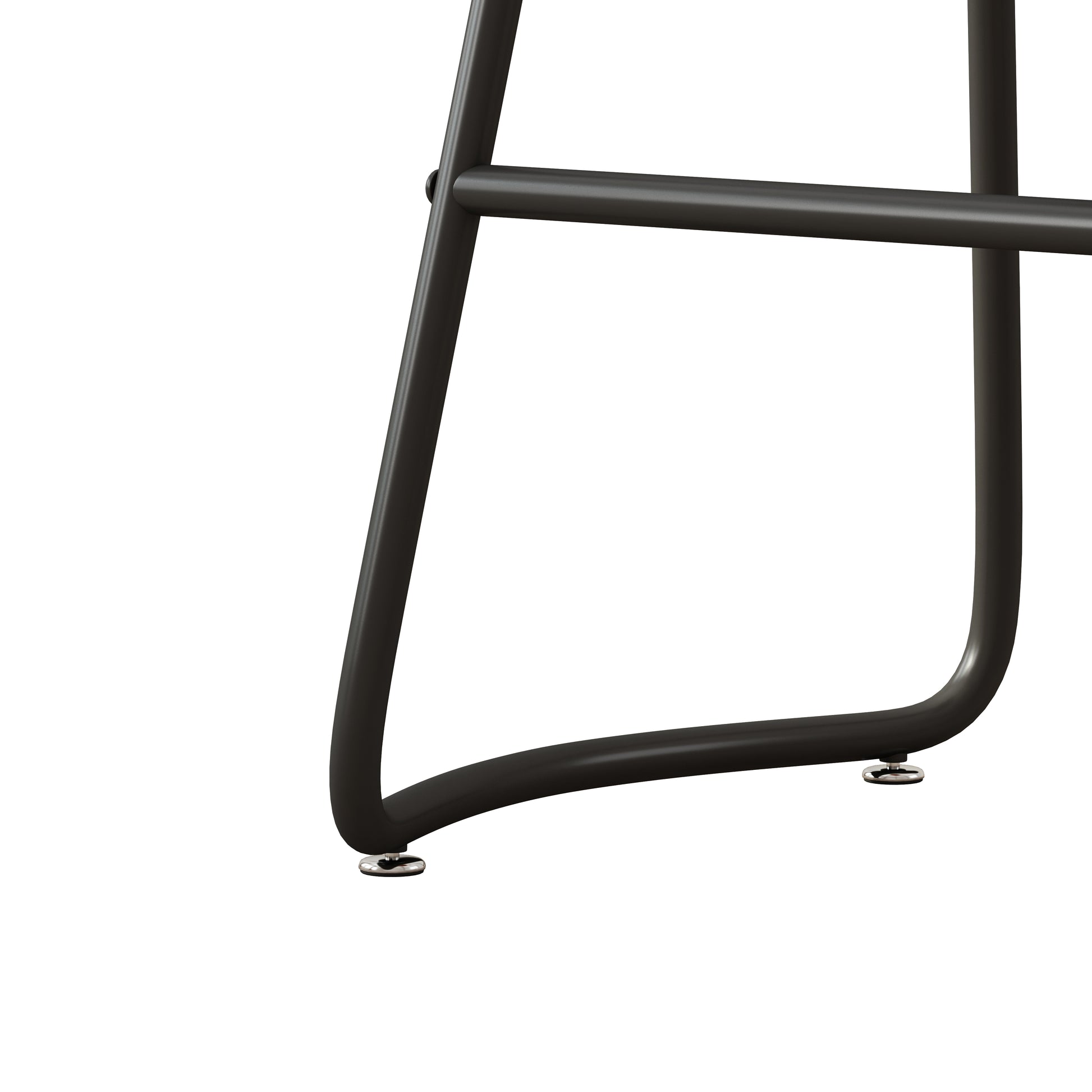 29.52" Stylish And Minimalist Bar Stools Set Of 2, Counter Height Bar Stools, For Kitchen Island, Coffee Shop, Bar, Home Balcony, Brown Brown Bar Stools Metal & Wood
