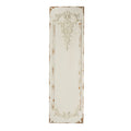 Set Of 3 Large White Wall Art Panel, Rectangle Wall Sculpture, Wall D Cor For Living Room Dining Room Office Bedroom, 21