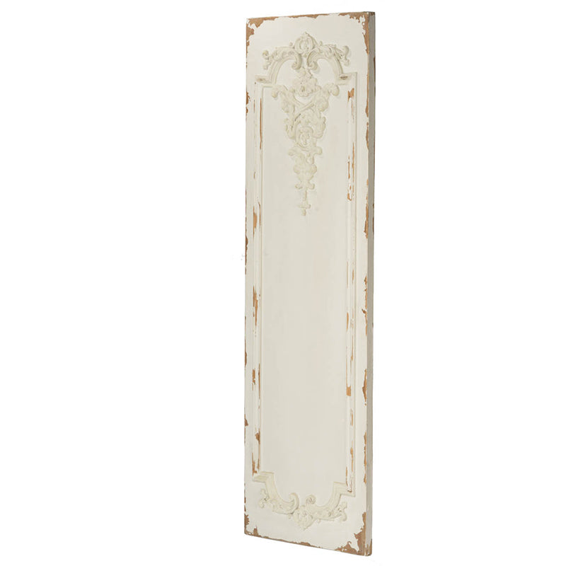 Set Of 3 Large White Wall Art Panel, Rectangle Wall Sculpture, Wall D Cor For Living Room Dining Room Office Bedroom, 21" X 71" White Magnesium Oxide