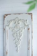 Set Of 3 Large White Wall Art Panel, Rectangle Wall Sculpture, Wall D Cor For Living Room Dining Room Office Bedroom, 21