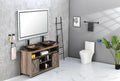 Bathroom Led Mirror Is Multi Functional And Each Function Is Controlled By A Smart Touch Button. White Aluminium