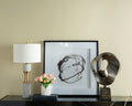 Set Of 2 Modern Abstract Wall Art, Square Framed Wall Art, 31.5