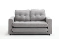 3 Fold Sofa,Convertible Futon Couch Sleeper Sofabed,Space Saving Seat,Pull Out Couch Bed For Living Room,Dark Gray & Light Gray & Beige,Velvet Linen Fabric Light Gray Velvet Wood Primary Living