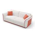 Beige Couch Upholstered Sofa, Modern Sofa For Living Room, Couch For Small Spaces. Beige Fabric