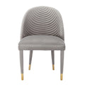 Coolmore Accent Chair ,Leisure Single Chair With Solid Wood Foot,2Pc Set Gray Velvet