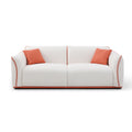 Beige Couch Upholstered Sofa, Modern Sofa For Living Room, Couch For Small Spaces. Beige Fabric