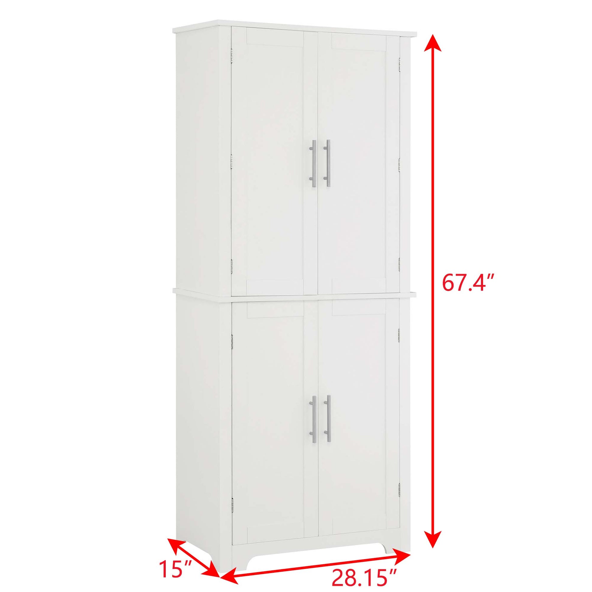 Bathroom Cabinets, Storage Cabinets, Cupboards, Storage Cabinets With Doors, Display Cabinets With Open Shelves, Freestanding Living Room Floor Cabinets, Home Office White Mdf