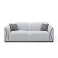 Grey Couch Upholstered Sofa, Modern Sofa For Living Room, Couch For Small Spaces. Grey Fabric