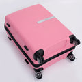 Hardshell Suitcase Double Spinner Wheels Pp Luggage Sets Lightweight Durable Suitcase With Tsa Lock,3 Piece Set 20 24 28 Pink Pink Polypropylene