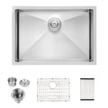 26 Inch Undermount Sink 26