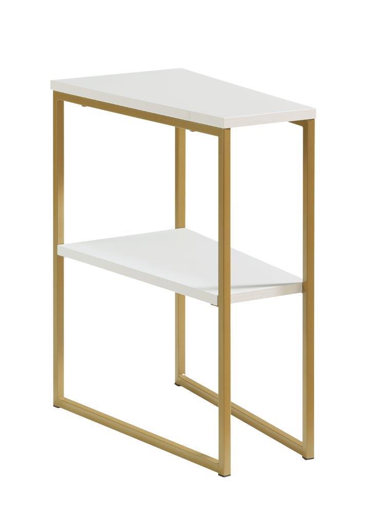 Id Usa 223153 White & Gold Gold White Particle Board