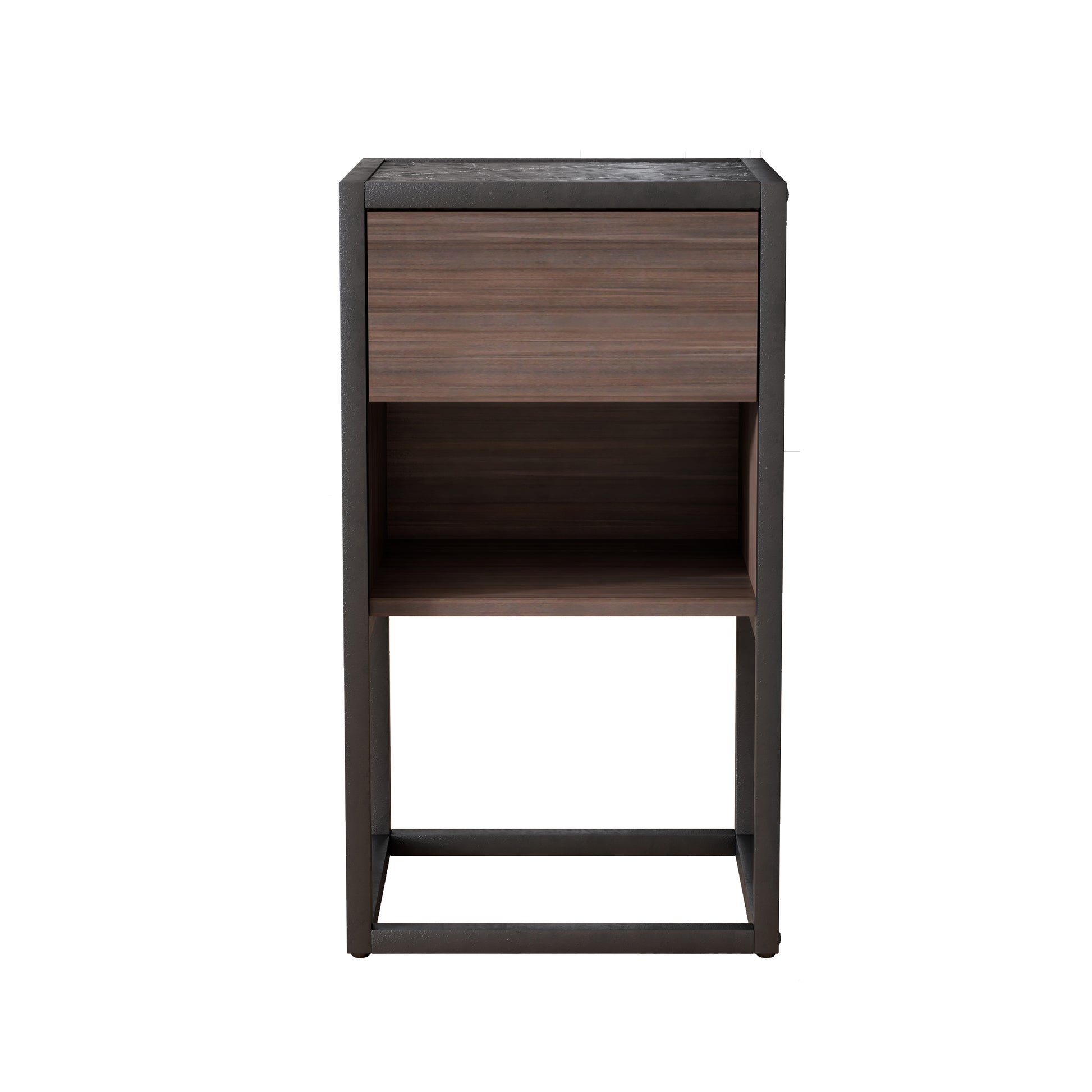 Armando Living Room Side Cabinet, Corner Cabinet, Bedroom Night Stand Wood Particle Board
