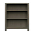 Joshua Creek 36 Inch High 3 Shelf Bookcase, No Assembly Required, Barnwood Finish 2 Or Less Brown Brown Office Closed Back Rustic,Transitional Alder Solid Wood