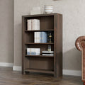 Joshua Creek 48 Inch High 4 Shelf Bookcase, No Assembly Required, Barnwood Finish 3 Brown Brown Office Closed Back Rustic,Transitional Alder Solid Wood