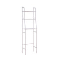 Three Tier Over The Toilet Storage Shelf White White Particle Board