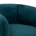 Navy Teal And Gold Sofa Chair Green Dark Green Stainless Steel Velvet
