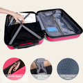 Luggage Suitcase 3 Piece Sets Hardside Carry On Luggage With Spinner Wheels 20