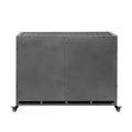 48Inch Heavy Duty Dog Crate Silver Grey American Traditional Extra Large 71 90 Lbs Carbon Steel