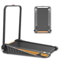 Under Desk Walking Pad, Treadmill 8% Incline 2.5Hp 280Lbs With Remote Control Black Steel