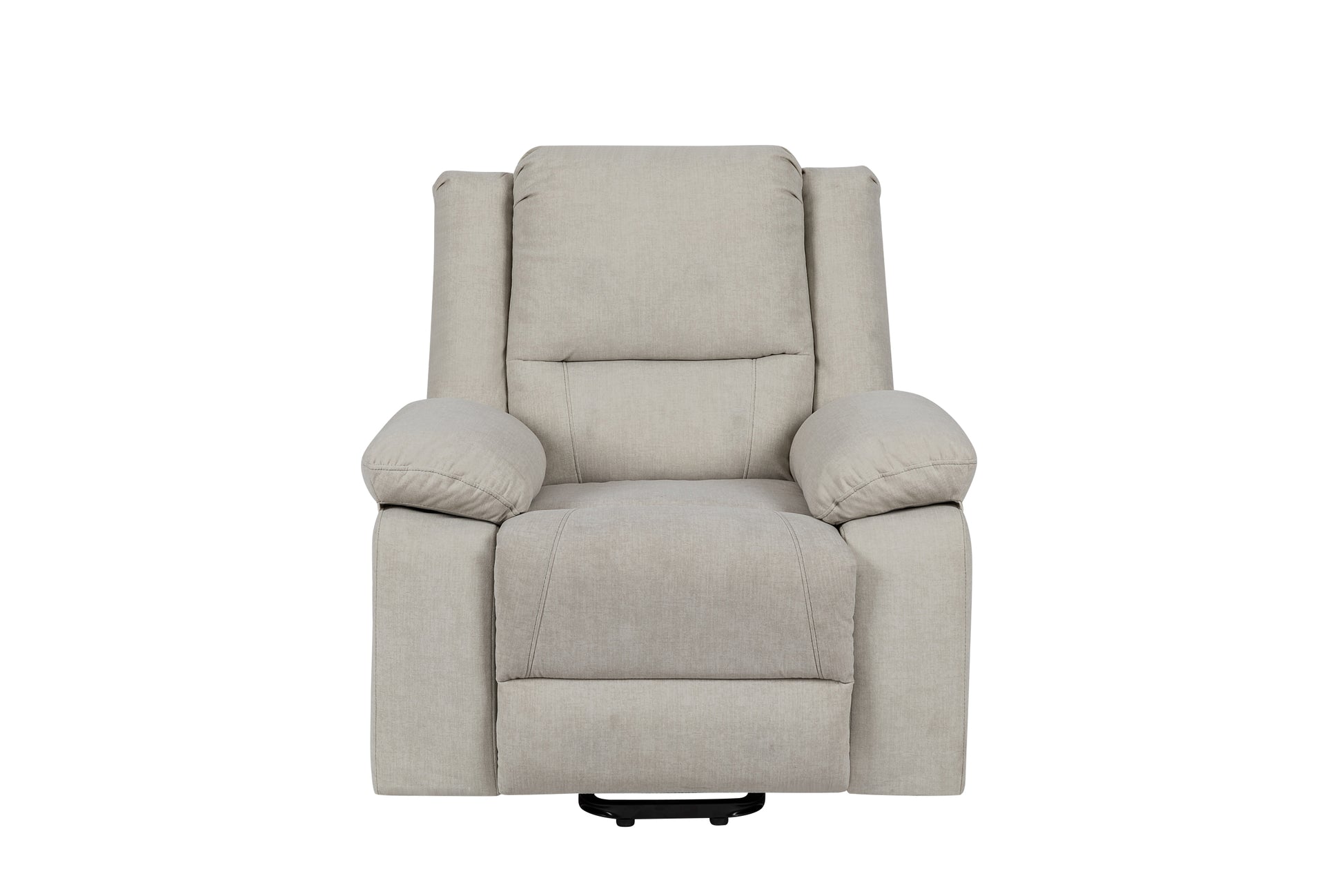 Electric Power Recliner Chair With Massage For Elderly ,Remote Control Multi Function Lifting, Timing, Cushion Heating Chair With Side Pocket Beige Beige Power Push Button Metal Primary Living Space Soft American Design Cat Scratch Fabric