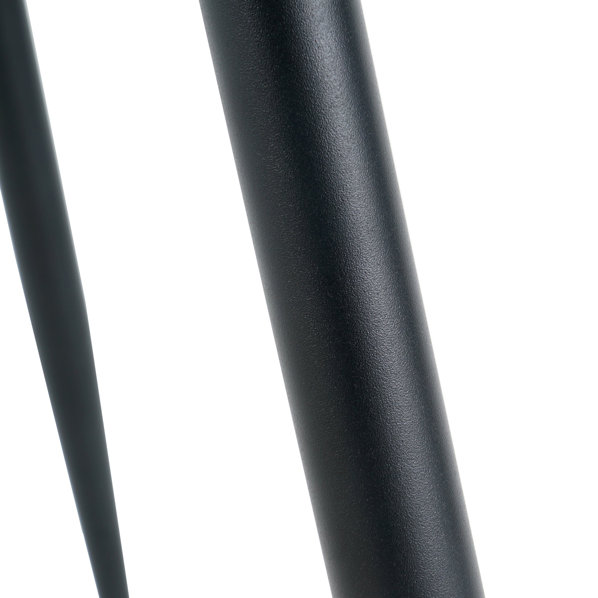 Table And Chair Set, One Table And Four Chairs. Clear Tempered Glass Table Top, 0.3 Feet Thick, Black Wrought Iron Legs. Black Spray Paint Chair Legs. Upholstered Chair Glass Red Metal Rectangular