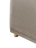 Luxurious Teddy Fabric Sofa Enhance Your Living Space With Plush Comfort Light Coffee Teddy