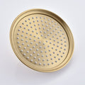 Single Handle 4 Spray Patterns Bathroom Rain Shower Faucet With Body Jet Handshower In Brushed Gold Valve Included Brushed Gold Brass