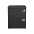 2 Drawer Metal Lateral File Cabinet With Lock,Office Vertical Files Cabinet For Home Office Legal Letter A4,Locking Metal File Cabinet,Assembly Required Black,With 2 Drawer Filing Cabinets 1 2 Drawers Black Office Drawers Included Modern Metal