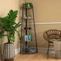 Corner Shelf, 5 Tier Corner Bookshelf, 70