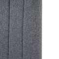 Modern Simple Light Luxury Dining Dark Grey Chair Home Bedroom Stool Back Student Desk Chair Metal Leg Silver Bow Chairs Set Of 4 Dark Gray Foam Metal